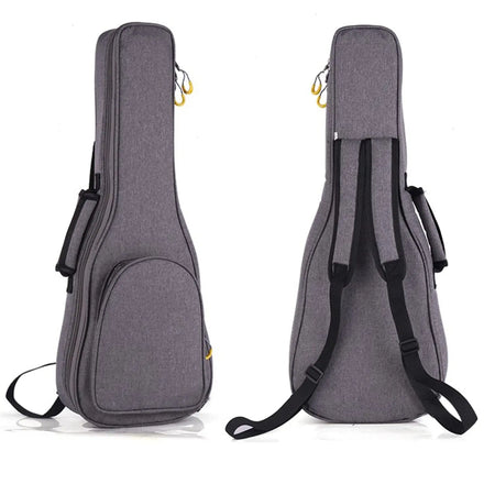 Miwayer Ukulele Case 15mm Padding Waterproof &ndash; Shockproof Gray 26-27 inch