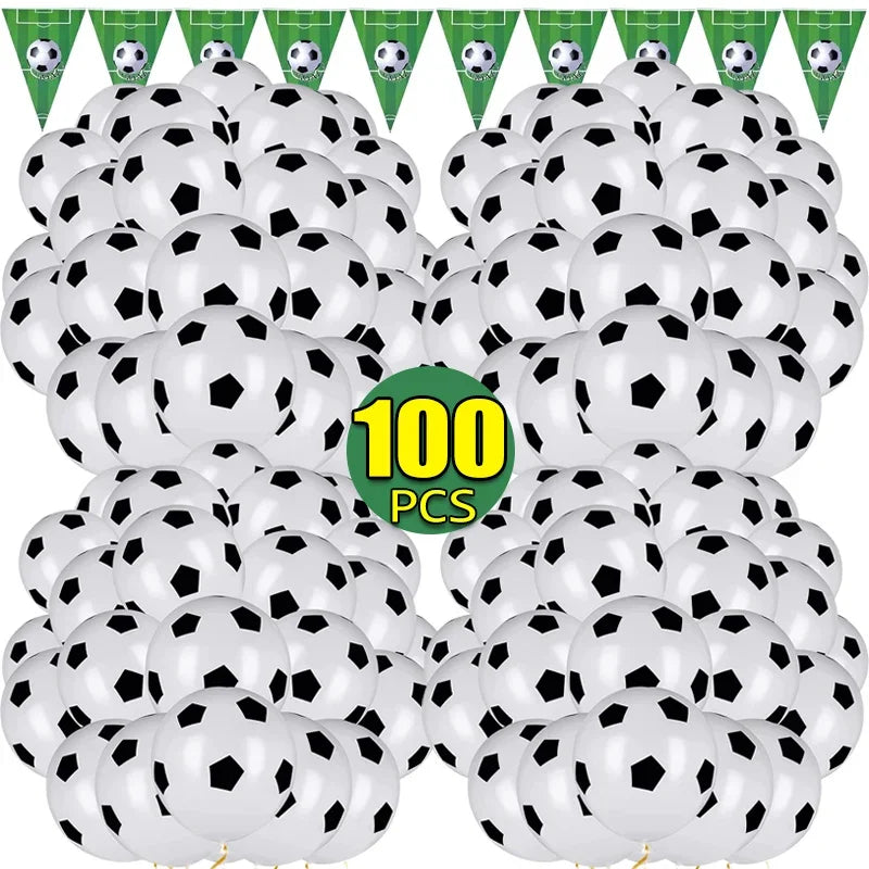 Latex Soccer Balloons - Perfect for Sports &amp; Birthday Parties