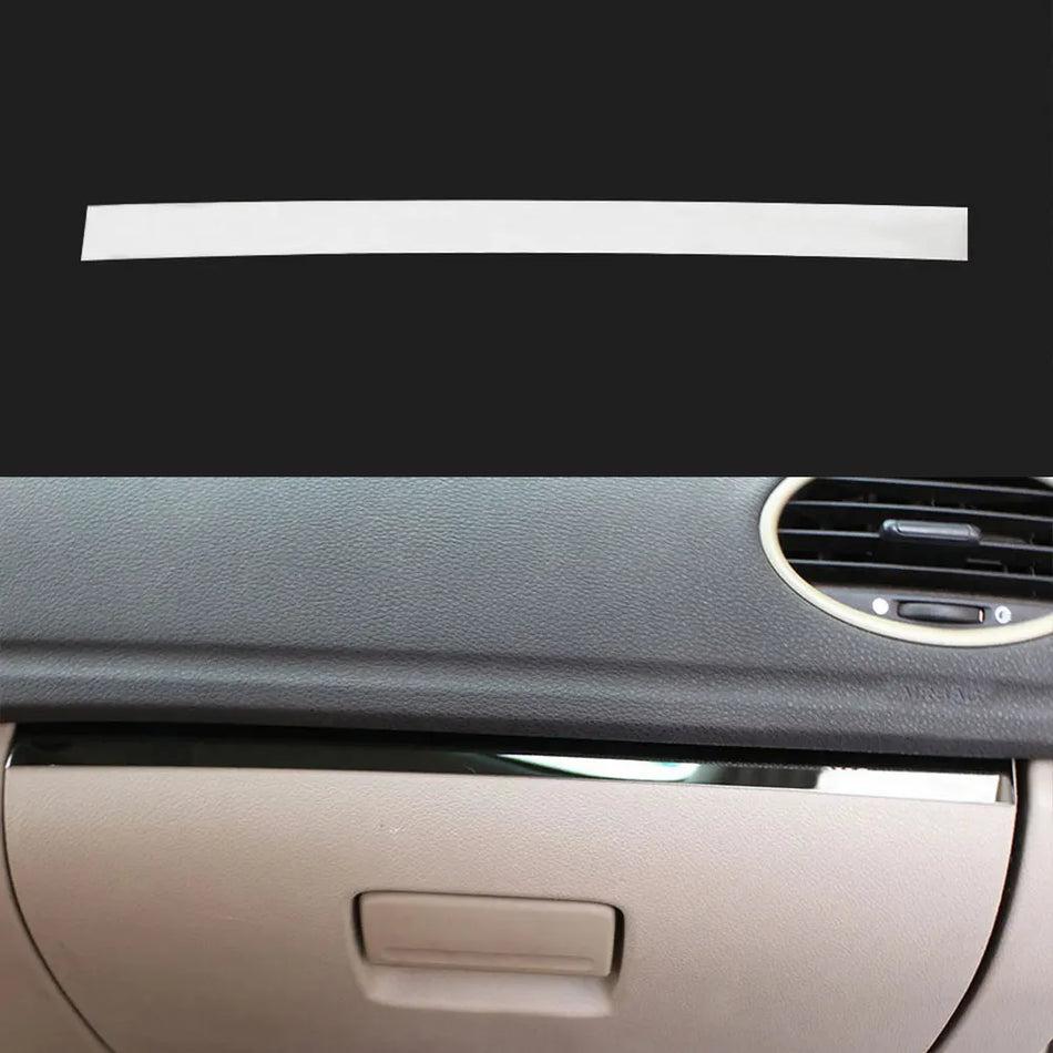 Ford Focus 2 MK2 Θήκη Γαντιών Συνοδηγού Αποθήκευση Παγιέτες Αυτοκόλλητο ABS Διακοσμητικό