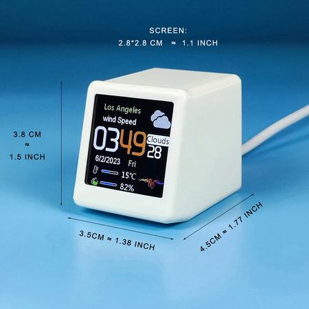 NEIMZ Mini Smart WiFi Weather Station &ndash; DIY Animation Function