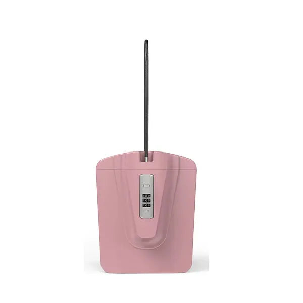 Summer Portable Color Beach Safe Box - Three-Digit Lock Pink