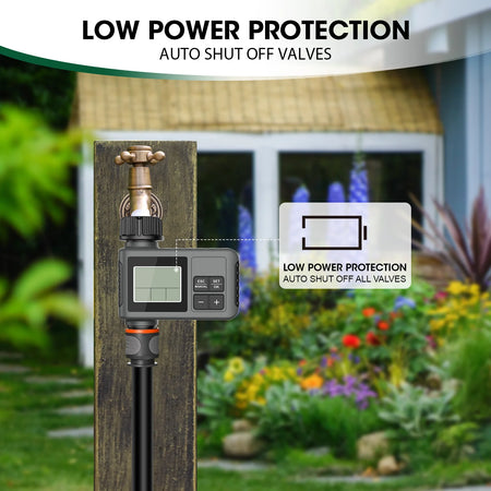 Insoma Automatic Water Timer - Intelligent Irrigation System with LCD Display