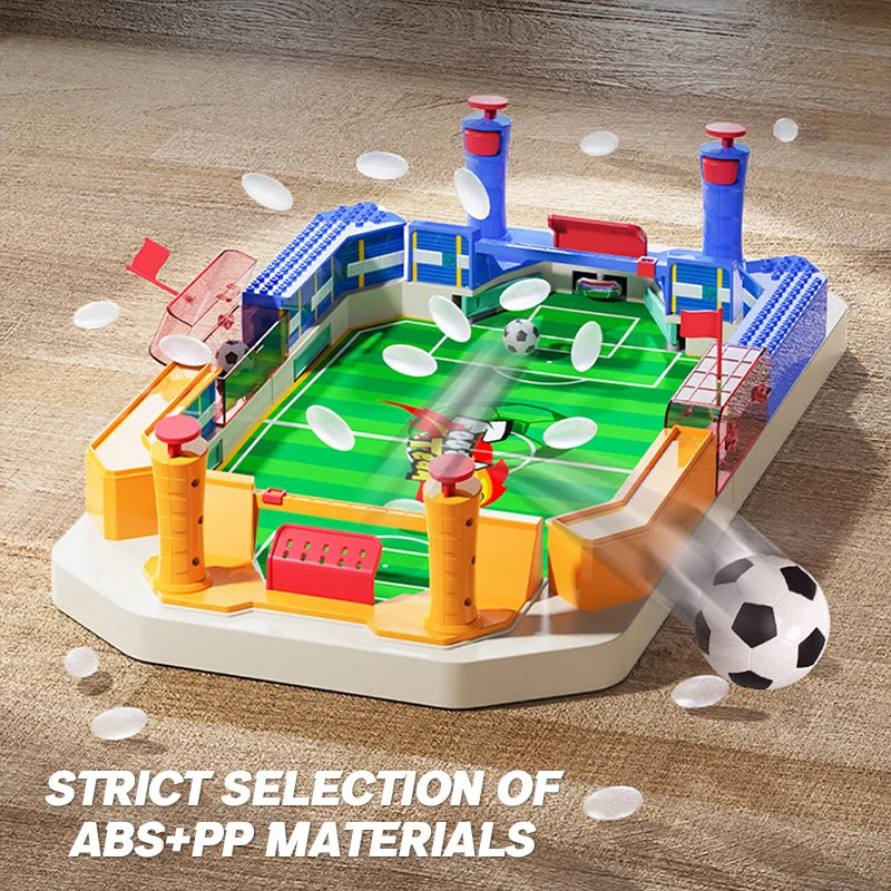 Tabletop Football Game, Desktop Soccer Toy, Double-Stage, Educational Gift