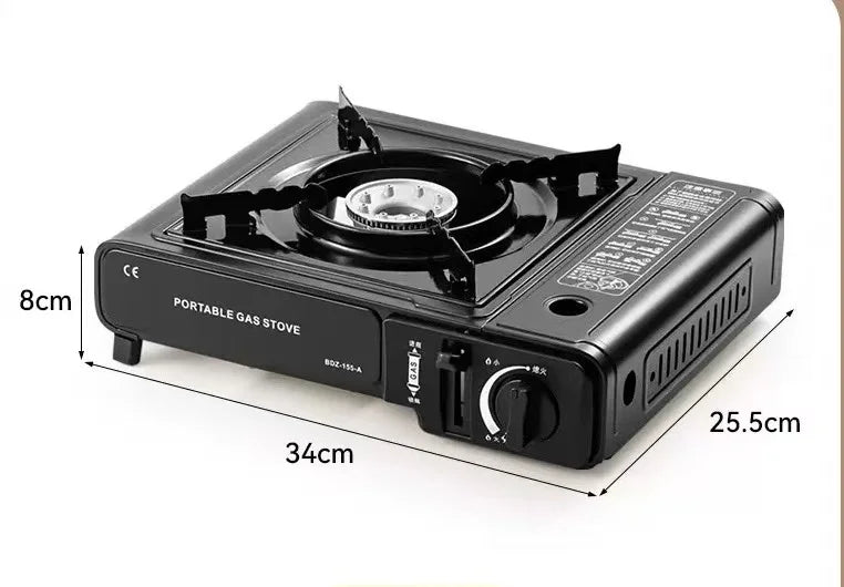 Portable Gas Stove &ndash; Versatile Outdoor Cooking Solution black-b