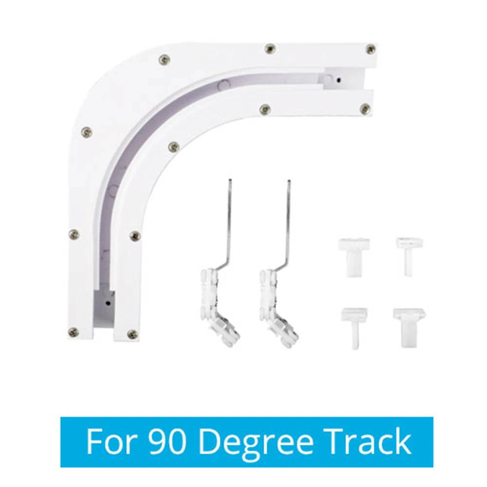 Zemismart Corner Curtain &amp; Blind ARC Track for ZM79 Motor 90 degree