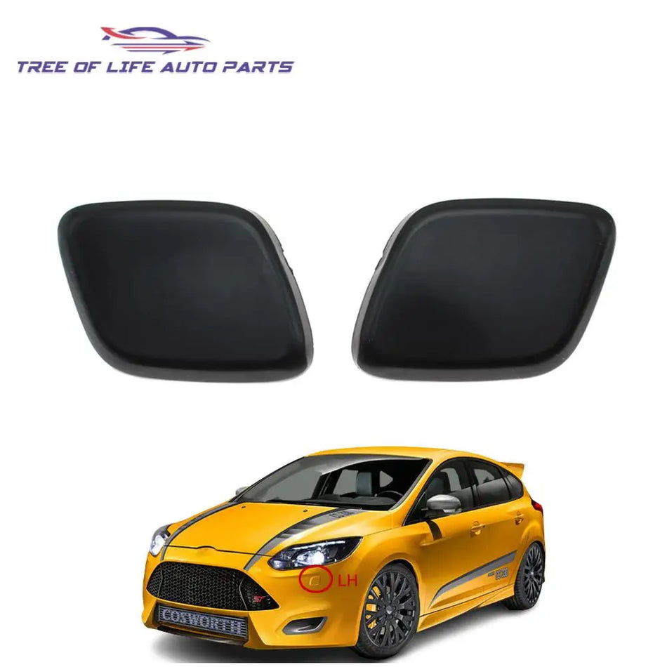 Headlight Washer Nozzle Cover Cap Plastic for Ford Focus MK3 Aftermarket Replacement Parts