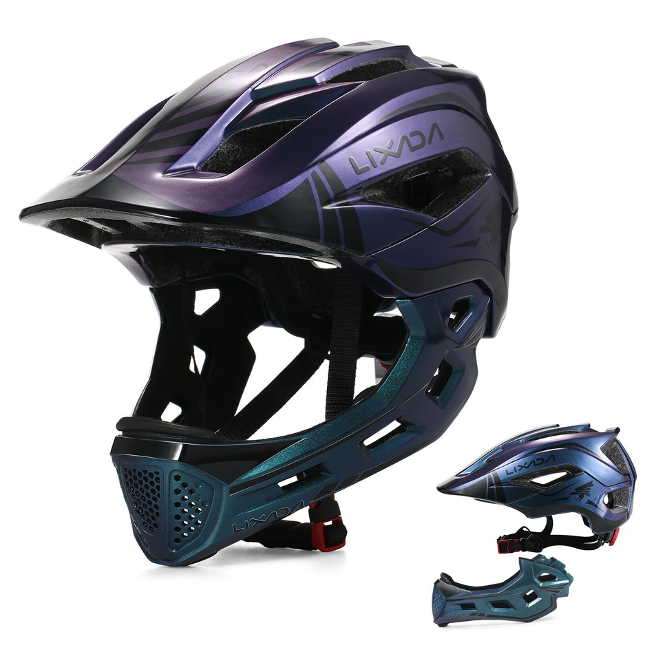 Kids Detachable Full Face Helmet &ndash; Full Face Protection