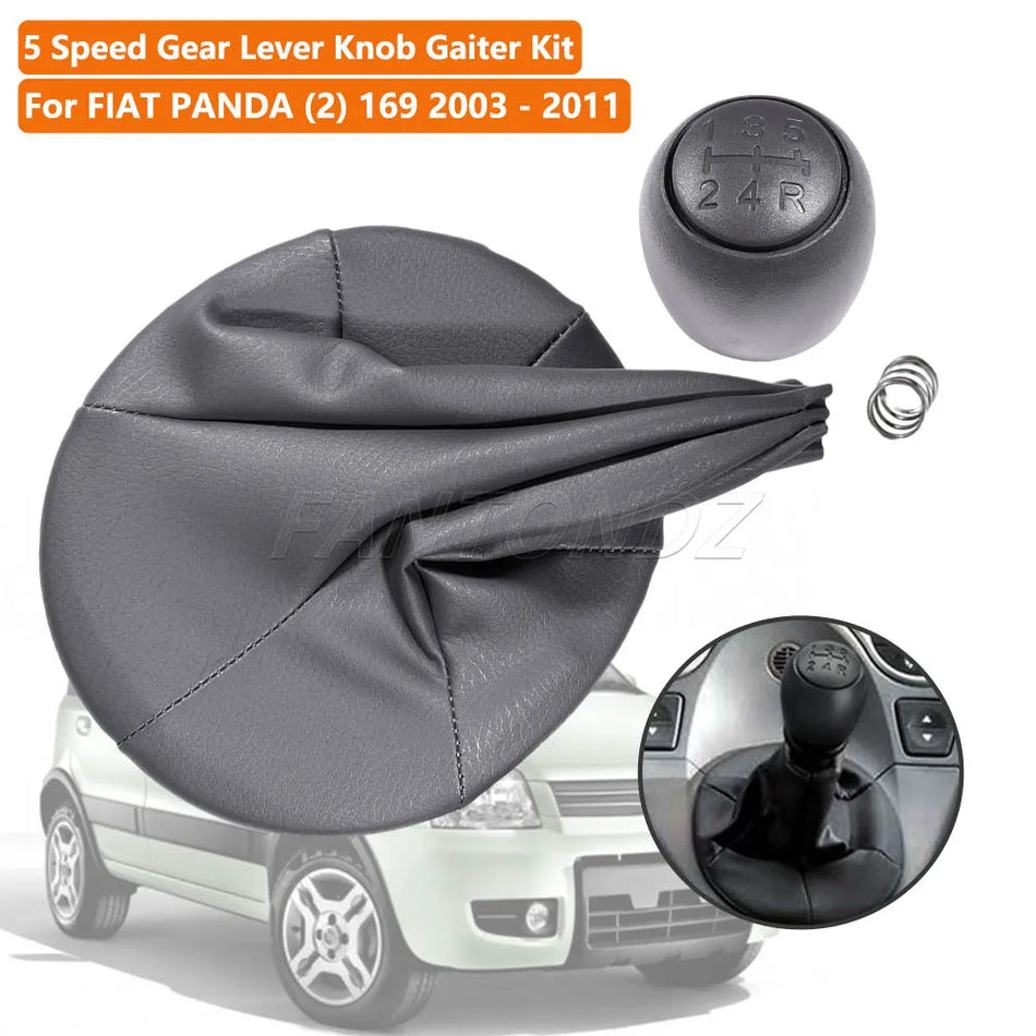 Sada knoflíku a krytu řadicí páky pro Fiat Panda 2003 2011