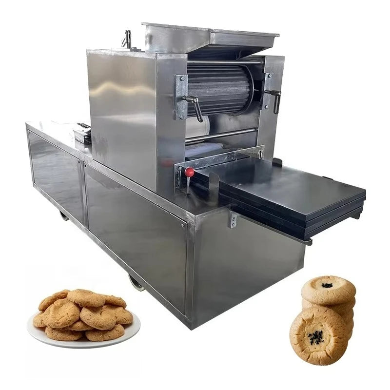 Liten bagerikexmaskin Automatisk kakmaskin för kex och kakor Hög effektivitet Kompakt design