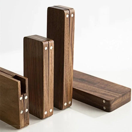 Wooden Mini Watercolor Paint Box Palette &ndash; Portable