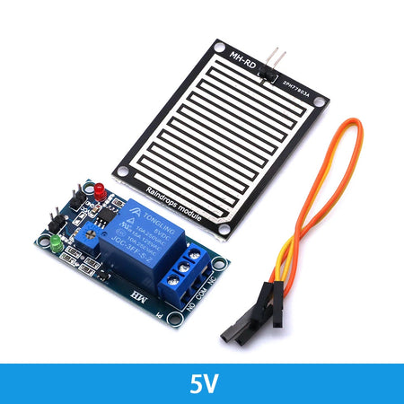 Snow Raindrops Detection Sensor Module &ndash; Accurate Weather Monitoring 5V Relay