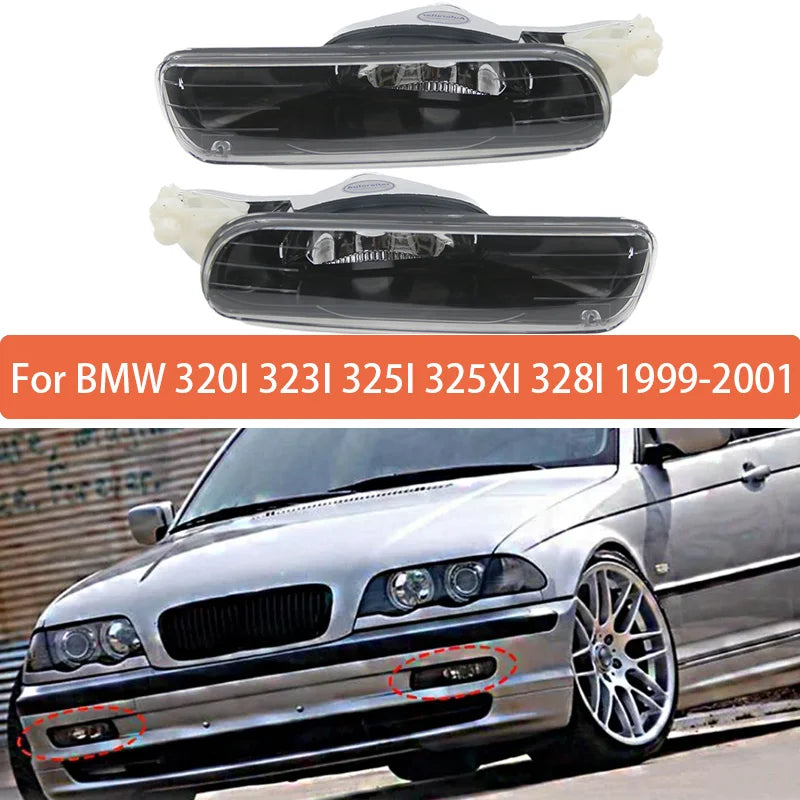 Svetlobna Skupina Spredaj za Meglo Brez Žarnic za BMW 320i 323i 325i 325xi 328i