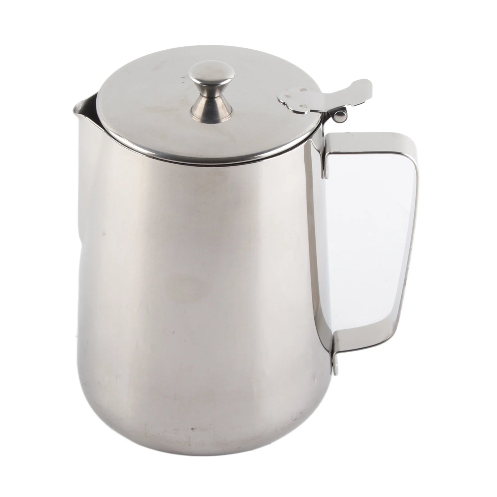 Stainless Steel Milk Frothing Pitcher With Lid &ndash; Latte Art 2000ml