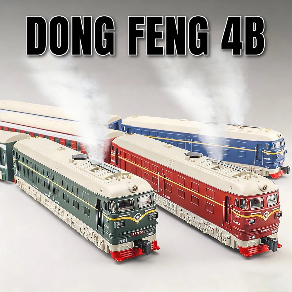 1:32 Train Model Diecast Alloy for DongFeng 4B Toy