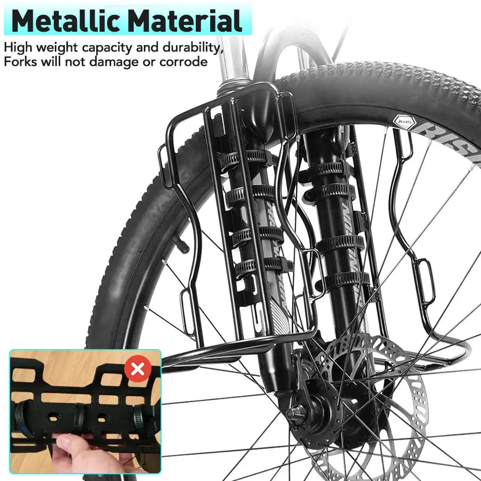 Portable Waterproof Bicycle Fork Bag Made Of PVC With 10L Storage by InterCyprus Trading Ltd