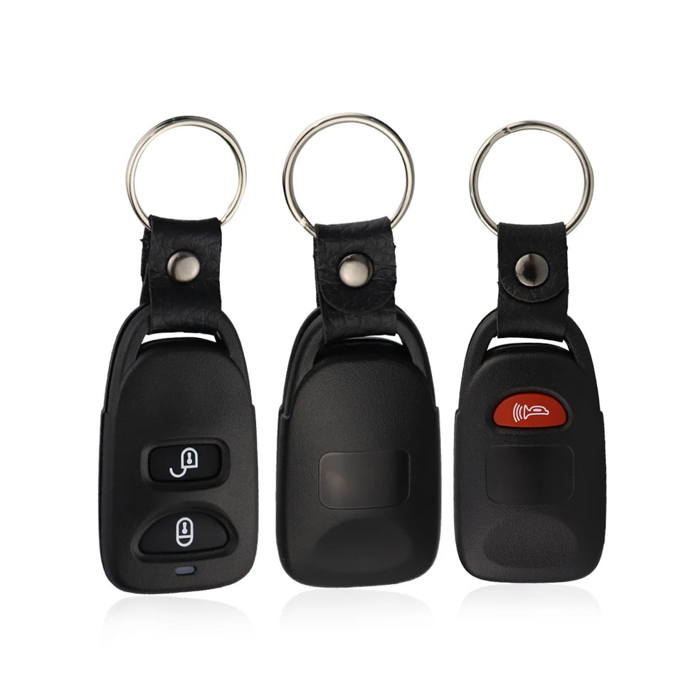 Raktų pultelio korpusas pakeitimas Hyundai Elantra Tucson Santa Fe 2/3/4 mygtukų nuotolinis automobilio raktas