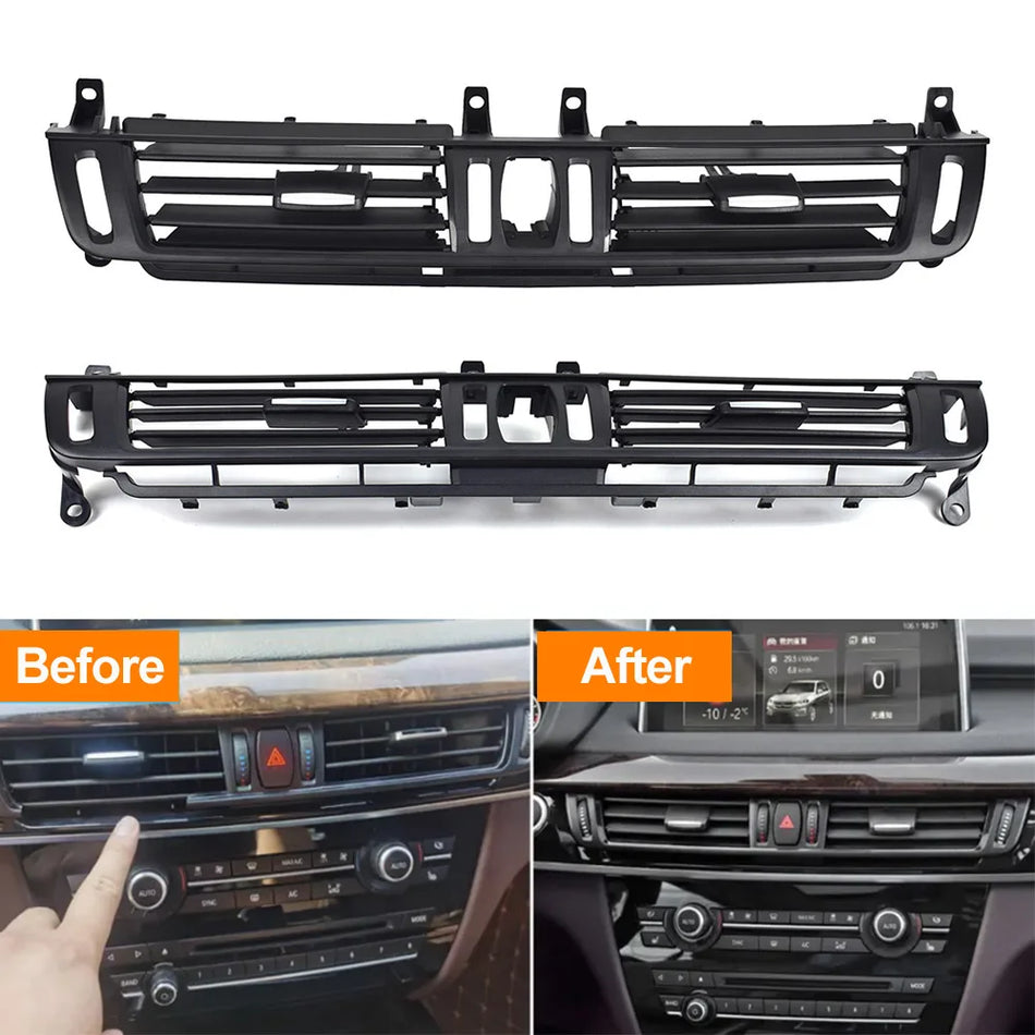 Kryt ventilačnej mriežky pre BMW X5 X6 predný ľavý pravý zadný odolná náhradná súčiastka z PC ABS