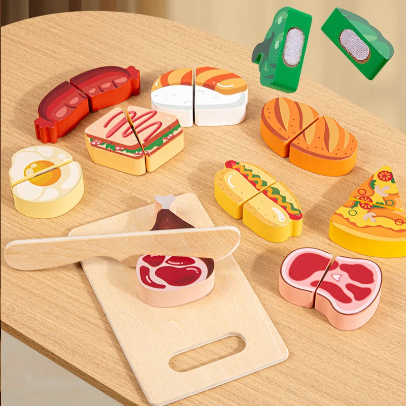 Wooden Baby Montessori Kitchen Toys &ndash; Educational Fun