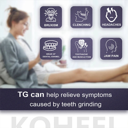 KOHEEL TG Mouth Guard for Teeth Grinding - Easy Fit &amp; Stops Bruxism
