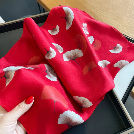 ZKVSC Silk Satin Scarf &ndash; Luxurious Elegance for Every Season