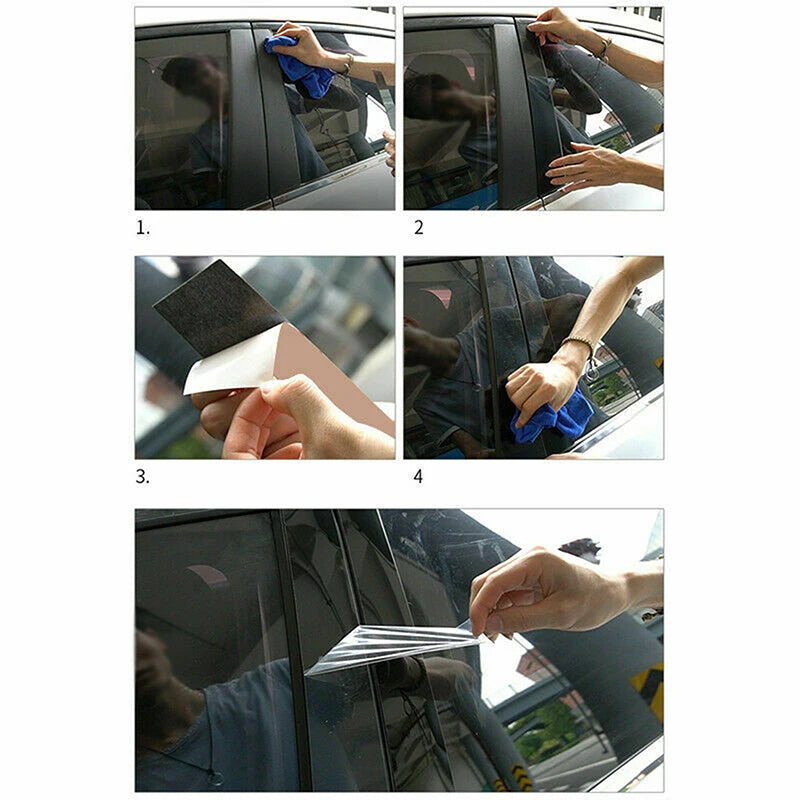 Oven koristetukikannet Toyota Corollan pilaripostit kromipinnoitettu polykarbonaatti kiiltävä pinta 2019-2022