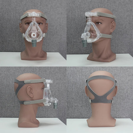 RESOXY CPAP Full Face Mask - Silicone Comfort Headgear