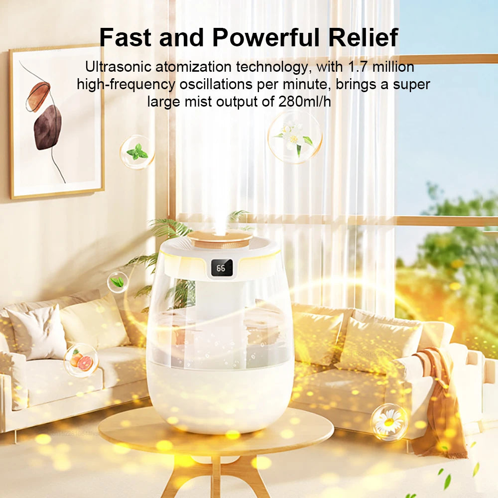 Air Humidifier 1300ML Diffuser USB &ndash; Double Spray Port