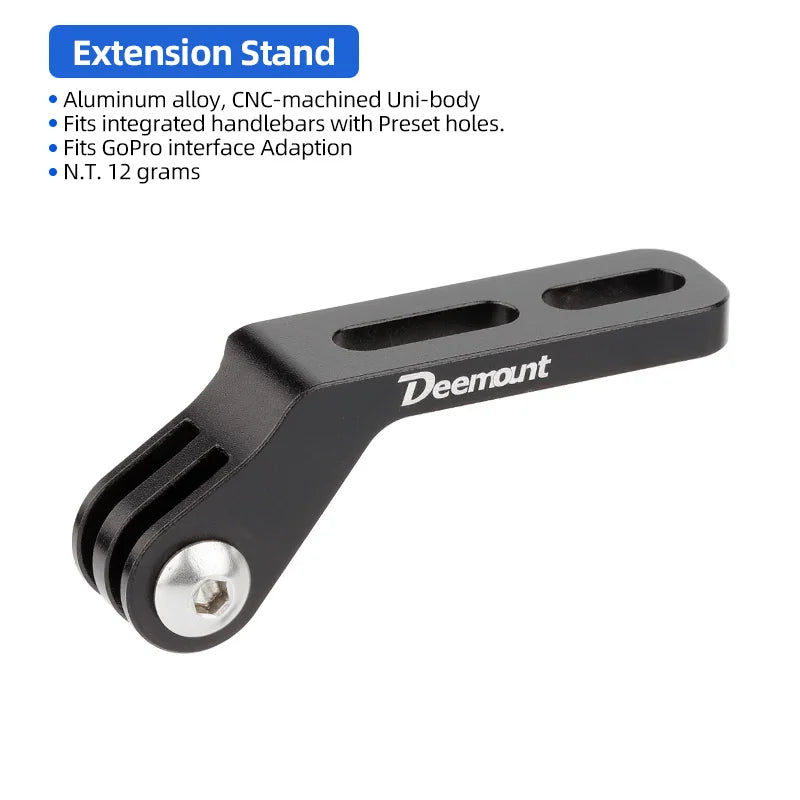 Bicycle Computer Headlight Extension Stand &ndash; Premium Aluminum Alloy Construction Stand K022 / CHINA