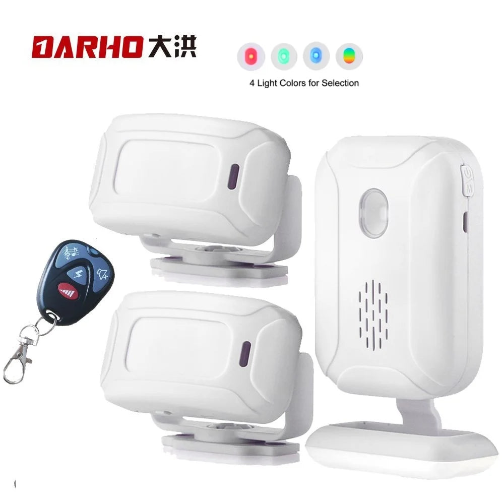 Darho Infrared Microwave Radar Composite Dual Detection Burglar And Home Protection Alarms Welcome Shop Motion Sensor Doorbells