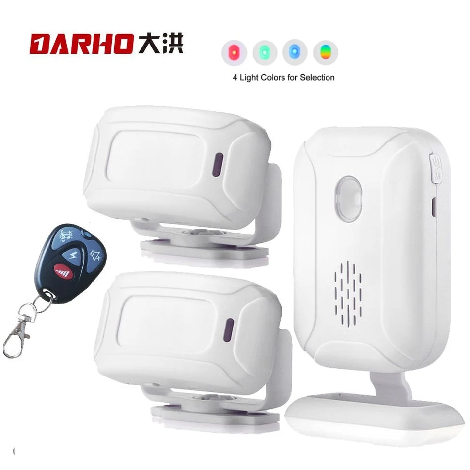 Darho Infrared Microwave Radar Composite Dual Detection Burglar And Home Protection Alarms Welcome Shop Motion Sensor Doorbells