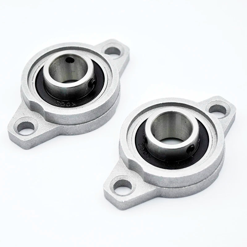 KFL002 15mm Zinc Alloy Pillow Block Bearing - Ultra-Compact