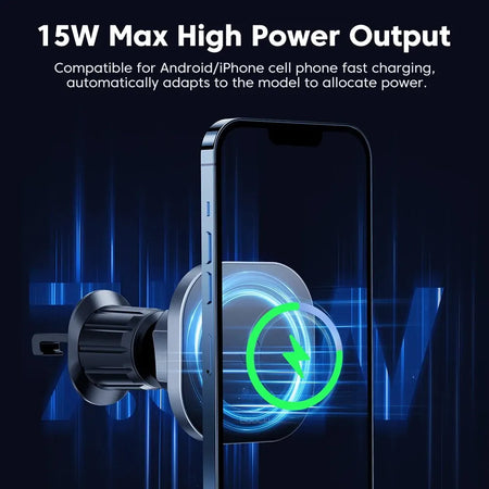 Toocki Magnetic Car Wireless Charger &ndash; 15W Fast Charging