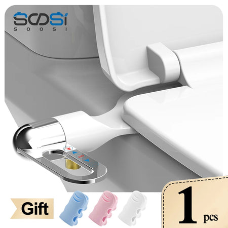 Bidet Toilet Seat S &ndash; Ultra-Thin Non-Electric Dual Nozzles SS0002Europe 3 8 / CHINA