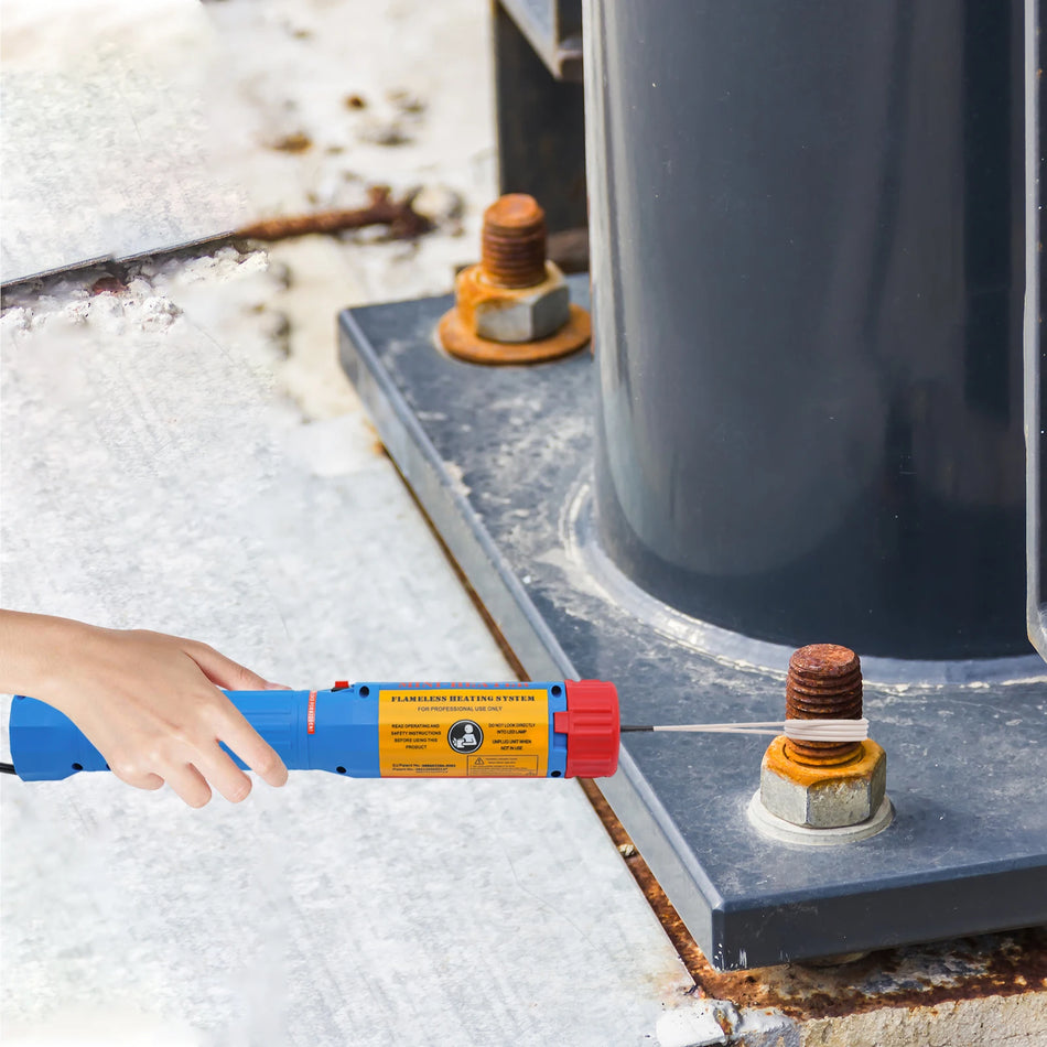 Handhållen flamfri induktionsvärmare kit för skruvavlägsnande