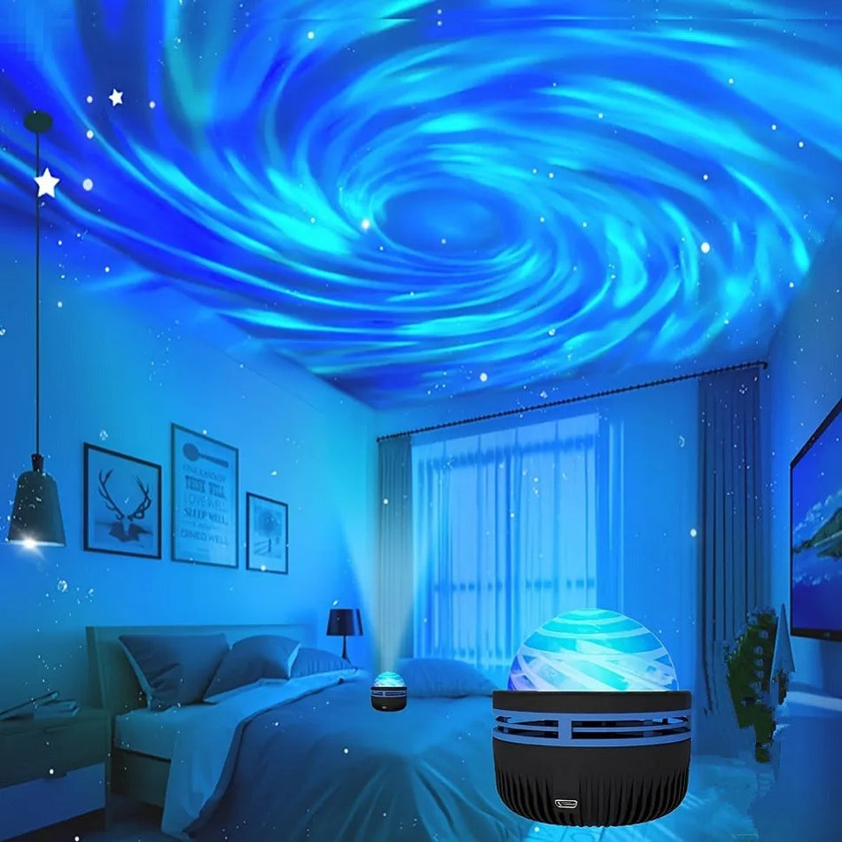 LED Galaxy Projector Light - Transform Any Room with Starry Skies