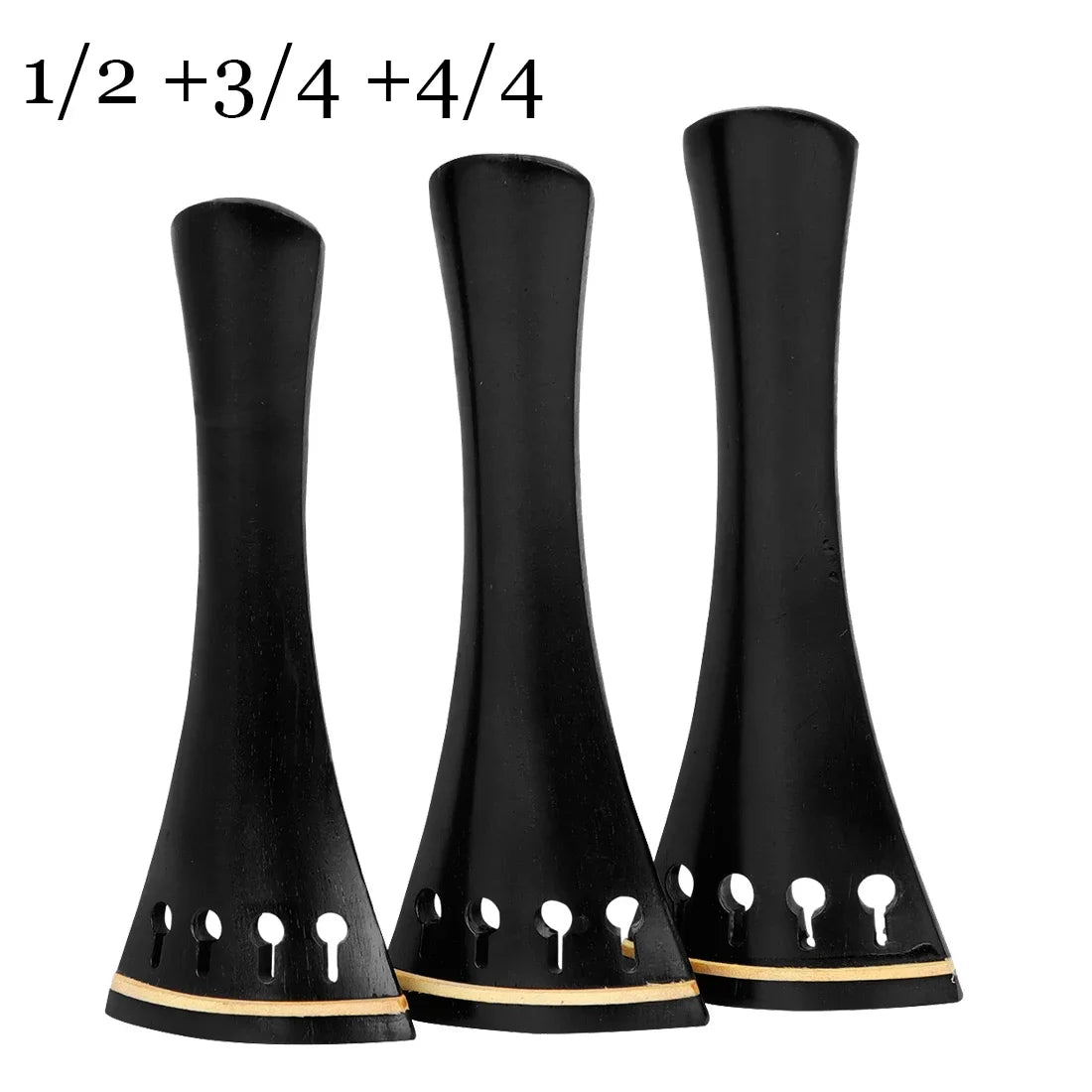 Violin String Board 1/2 3/4 4/4 Ebony Boxwood &ndash; Durable 3 Pcs Mixed Bag
