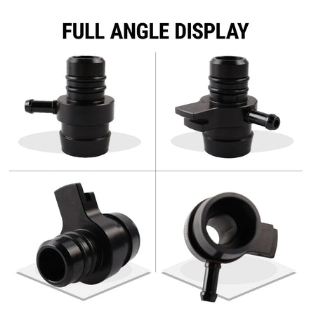 Aluminum Turbo Boost Tap Adapter for VW GTI Golf MK5 Audi A3 TT by InterCyprus Trading Ltd