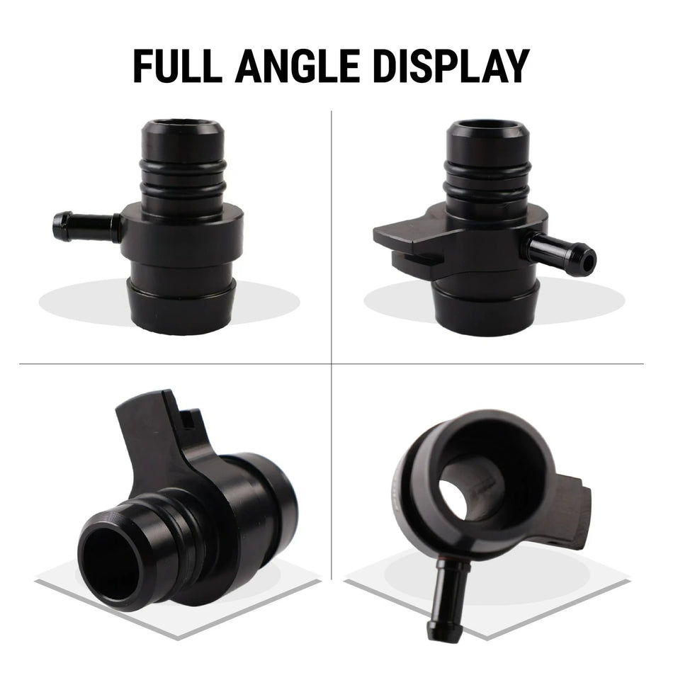 Aluminum Turbo Boost Tap Adapter for VW GTI Golf MK5 Audi A3 TT by InterCyprus Trading Ltd