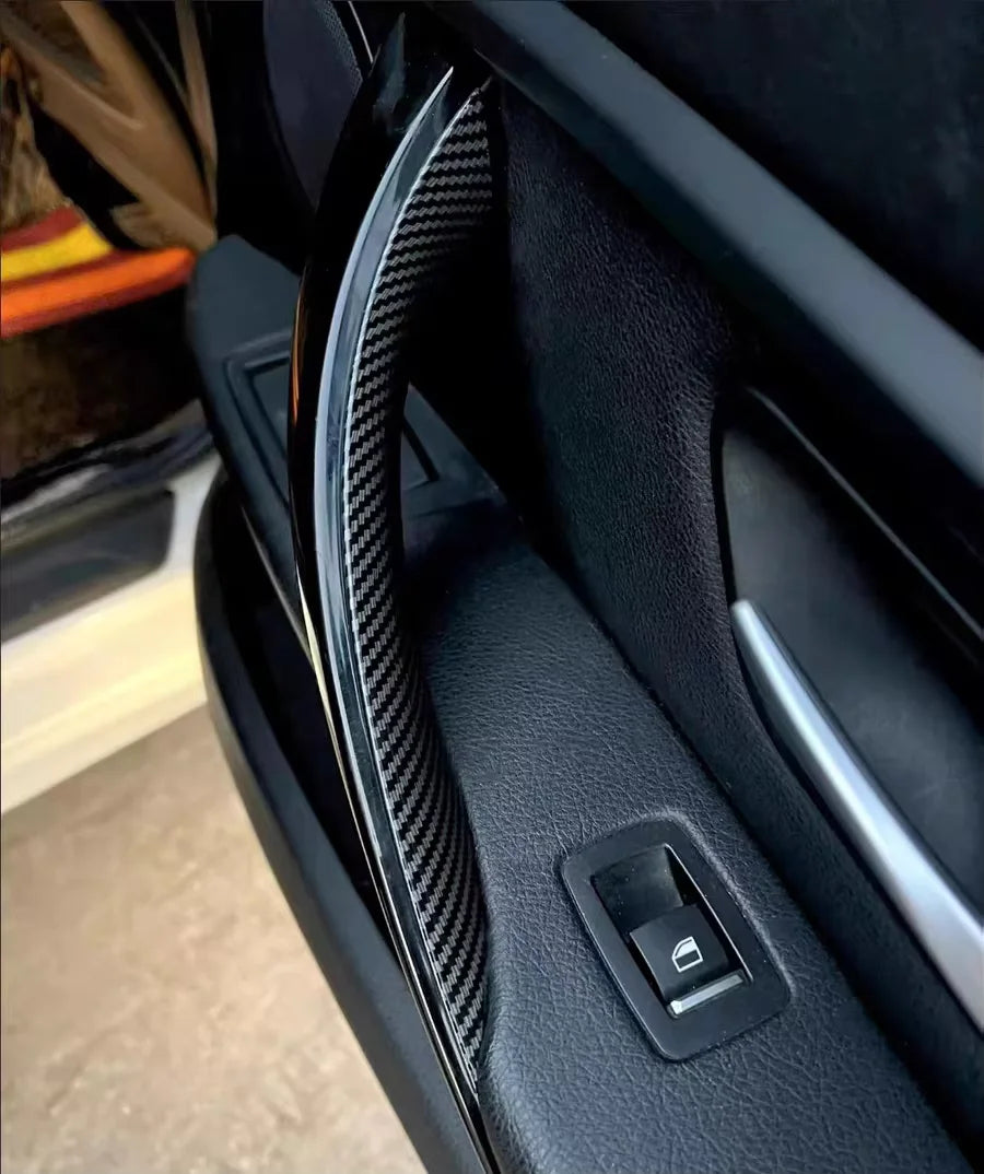 F30 Interior Door Handle Cover Pull Trim Door Trim Protective Cover for BMW 3 Series 2013-2019 F31 F32 F33 F34 F36 F80 F82 F83 by InterCyprus Trading Ltd