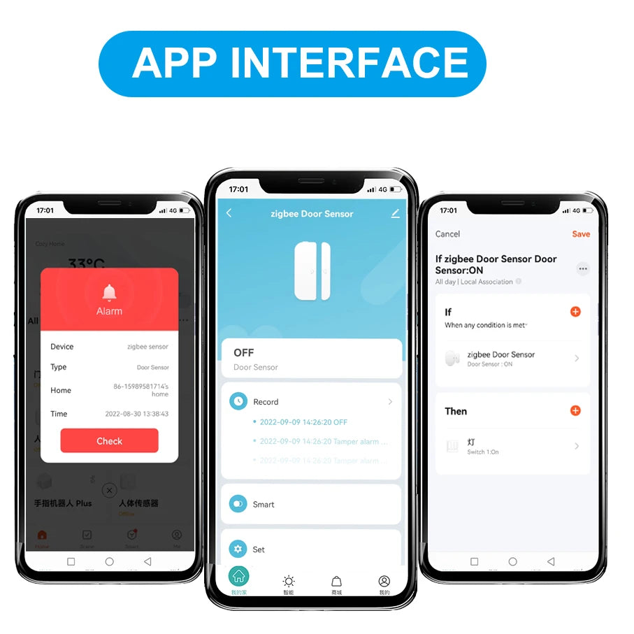 WKD-D03 Door Window Sensor &ndash; Alexa And Google Home Ready