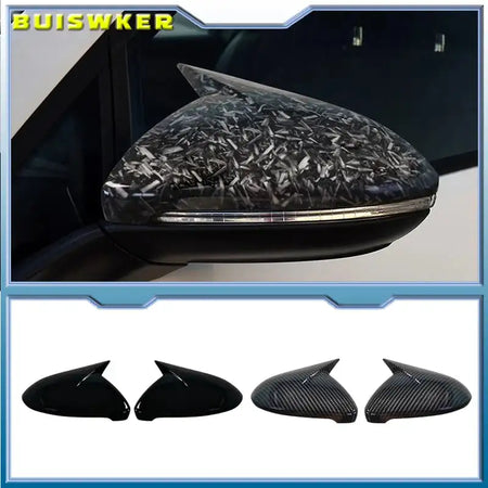 For VW Golf 7 Mirror Cover 2Pcs Set Side Mirror Caps