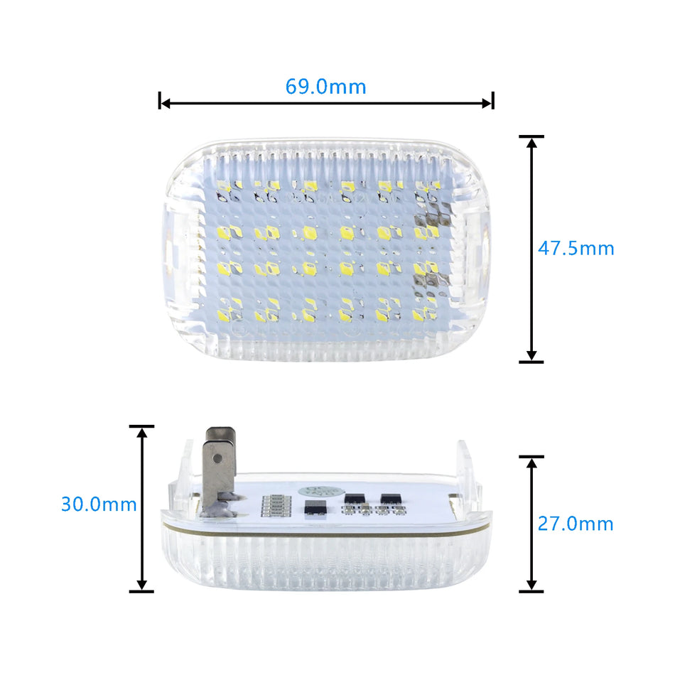 Interior Light for Ford Transit MK8 Load Space White LED CAN Bus, 12V Dome Cargo Area Lighting