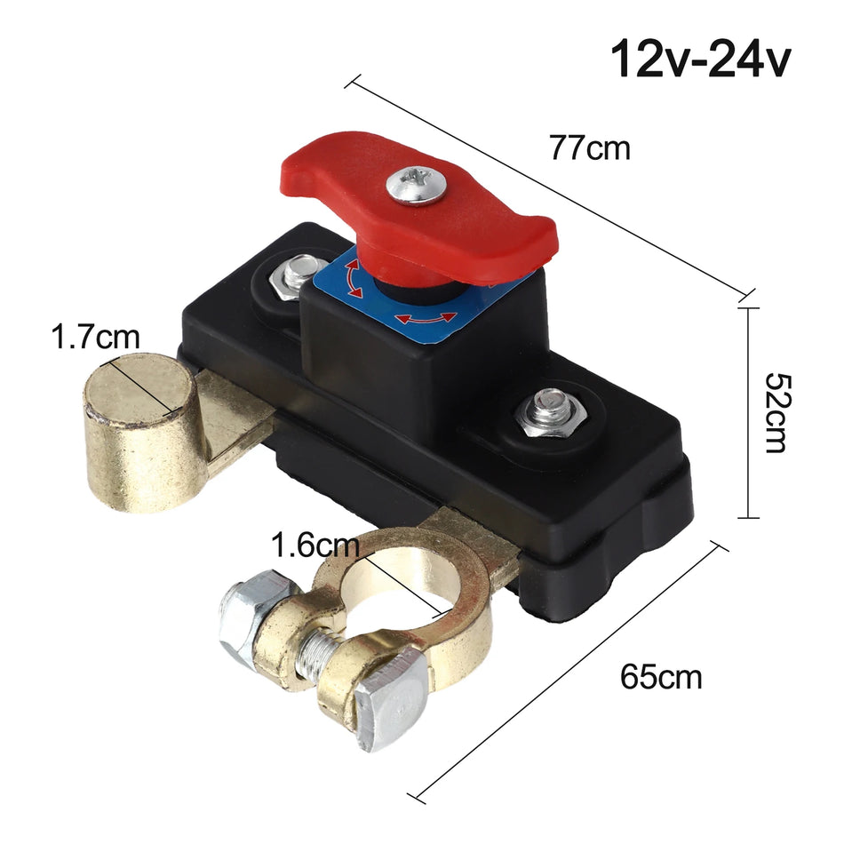 12V Prekidač za Isključivanje Automobilske Baterije, NightKIST Isolator za Isključenje Napajanja za Vozilo