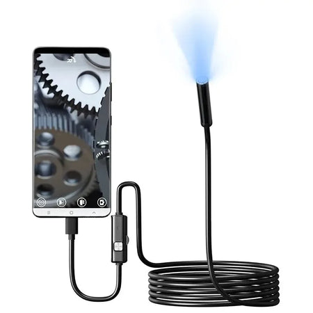 7.0MM TYPE-C Waterproof Endoscope Camera with Adjustable LED Lights