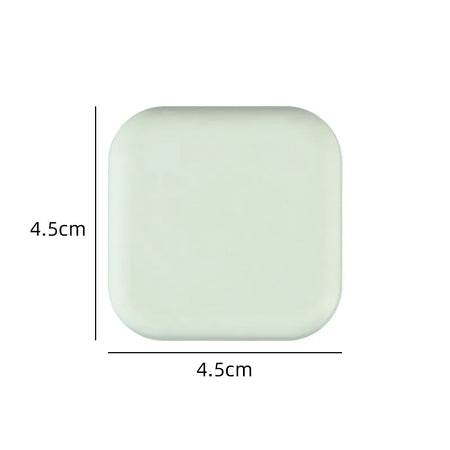 Self Adhesive Silicone Door Stopper - Mute Anti-Shock Wall Protector Green
