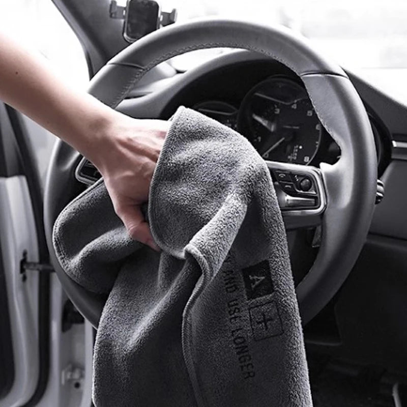 High-Absorption Microfiber Car Washing Towel - Eco-Friendly Detailing Cloth