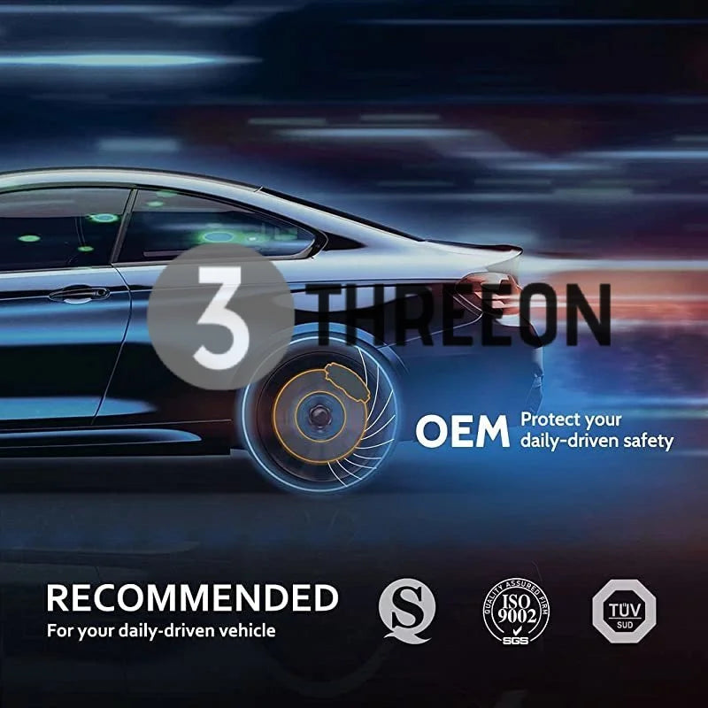 THREEON Ceramic Rear Brake Pad Murano &ndash; Quiet Braking