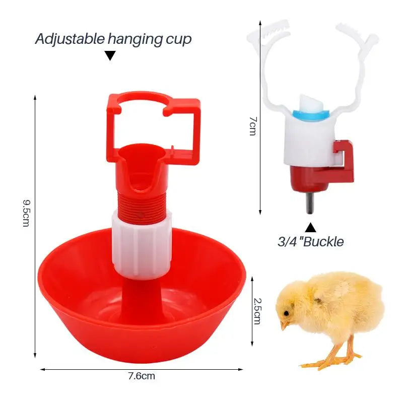 Automatic Chicken Water Nipple Drinker &ndash; Easy Hanging Setup