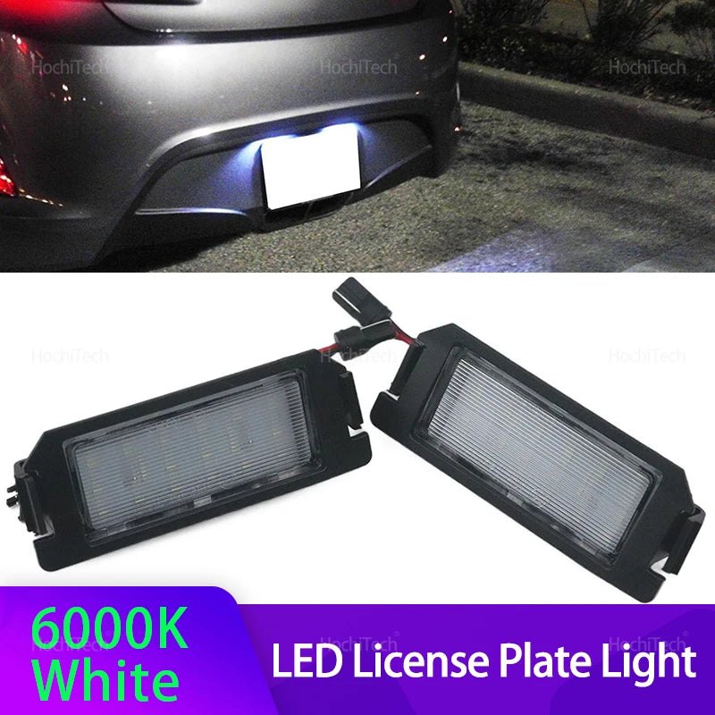 LED-rekisterikilven valot Canbus Hyundai Kia i20 Rio Soul