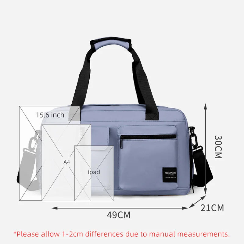 Large Fitness Bag Sp - Dry Wet Separation Pocket For Gym